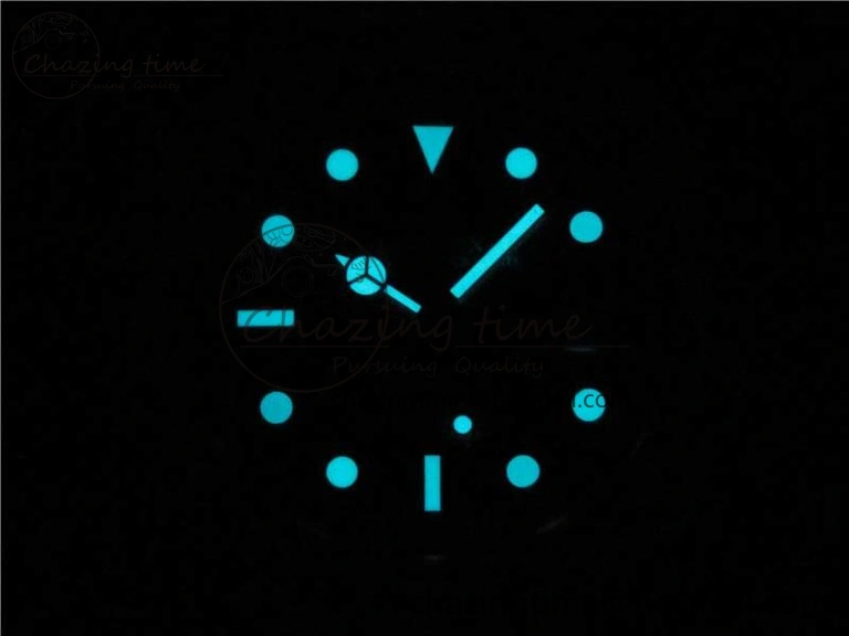 Submariner Phantomlab Transparent KZF Best Edition Blue Fruit Dial on White Rubber Strap VR3135