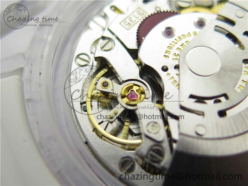 Submariner Phantomlab Transparent KZF Best Edition Blue Fruit Dial on White Rubber Strap VR3135