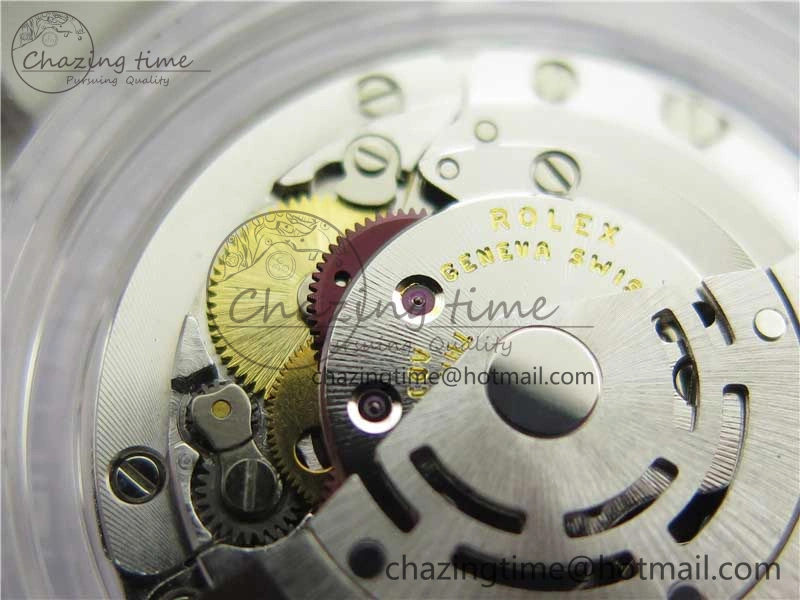 Submariner Phantomlab Transparent KZF Best Edition Blue Fruit Dial on White Rubber Strap VR3135