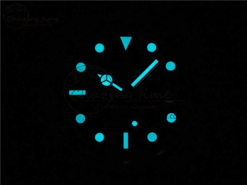Submariner Phantomlab Transparent KZF Best Edition Deep Blue Dial on White Rubber Strap VR3135