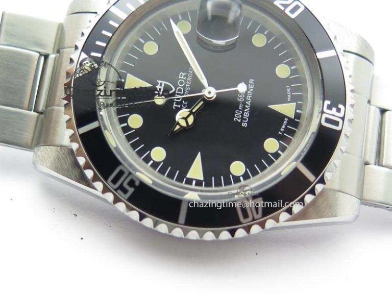 Submariner SS JKF Best Edition Black Dial Round Markers (Black Date) A2836