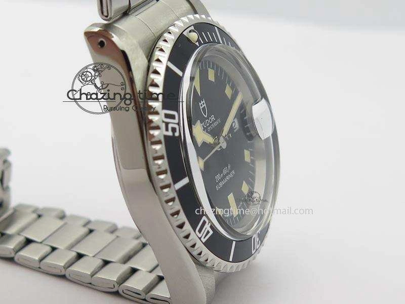 Submariner SS JKF Best Edition Black Dial Square Markers (Black Date) A2836