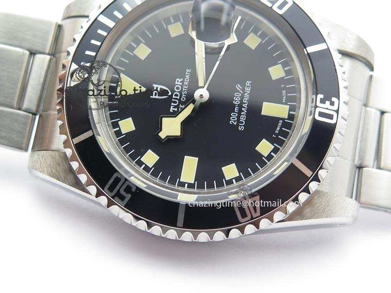 Submariner SS JKF Best Edition Black Dial Square Markers (Black Date) A2836