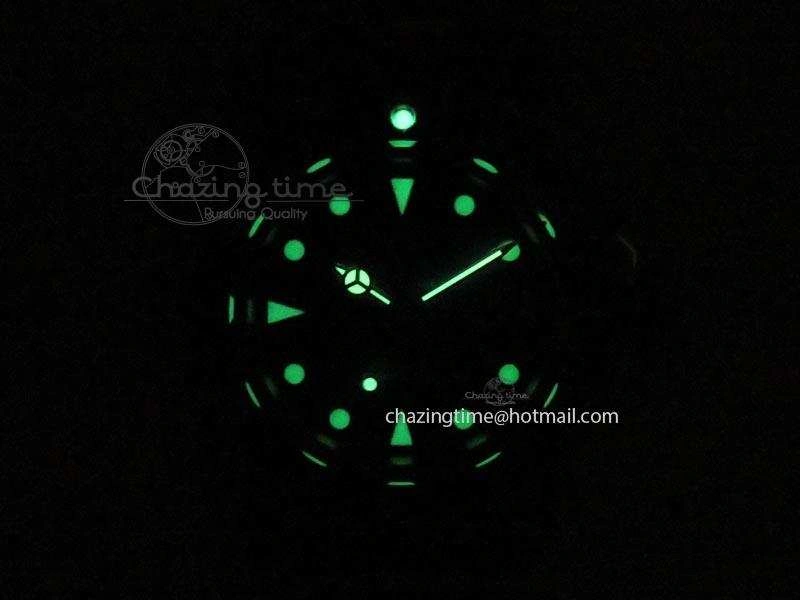 Submariner SS JKF Best Edition Blue Dial Round Markers (Black Date) A2836