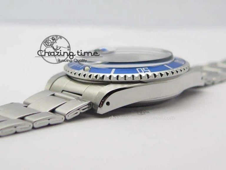 Submariner SS JKF Best Edition Blue Dial Square Markers (Red Date) A2836