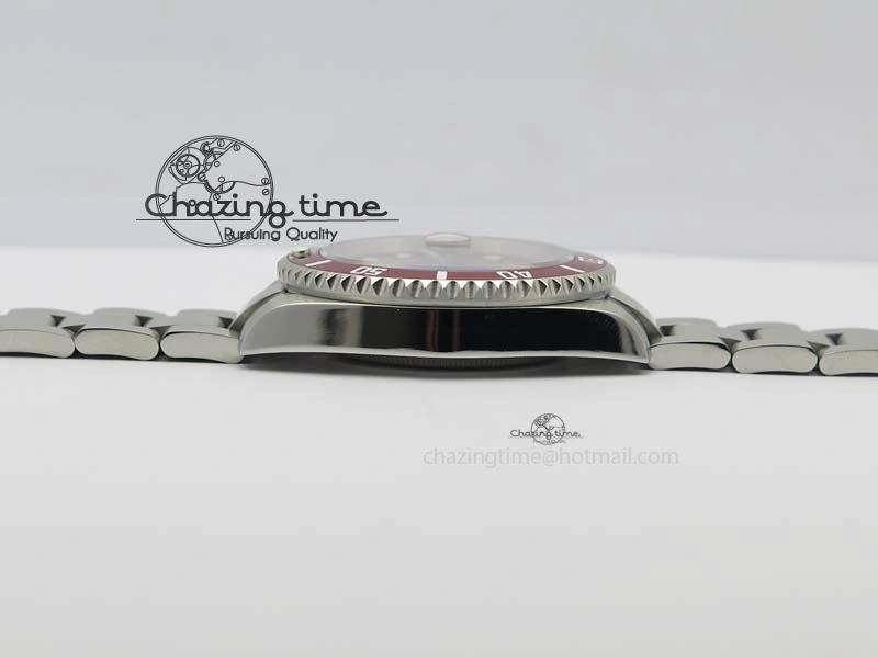 Submariner SS Red Bezel Red Dial On SS Bracelet A2836