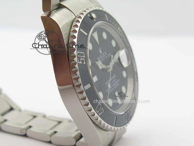 Submariner SS SS Black Dial BP Maker Best Edition Swiss ETA2836