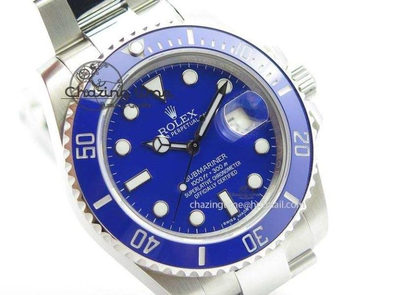 Submariner SS SS Blue Dial BP Maker Best Edition Swiss ETA2836