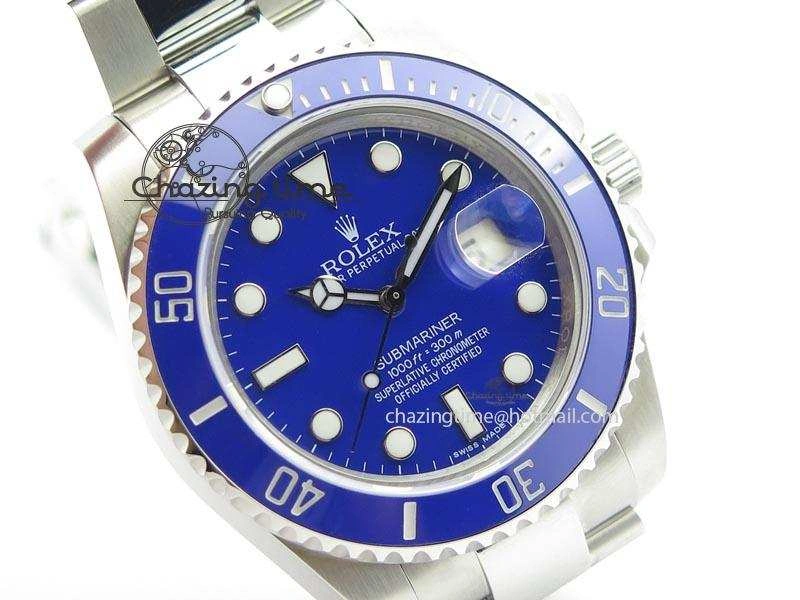 Submariner SS SS Blue Dial BP Maker Best Edition Swiss ETA2836