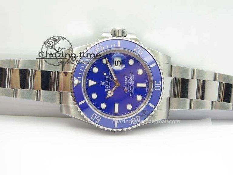 Submariner SS SS Blue Dial BP Maker Best Edition Swiss ETA2836