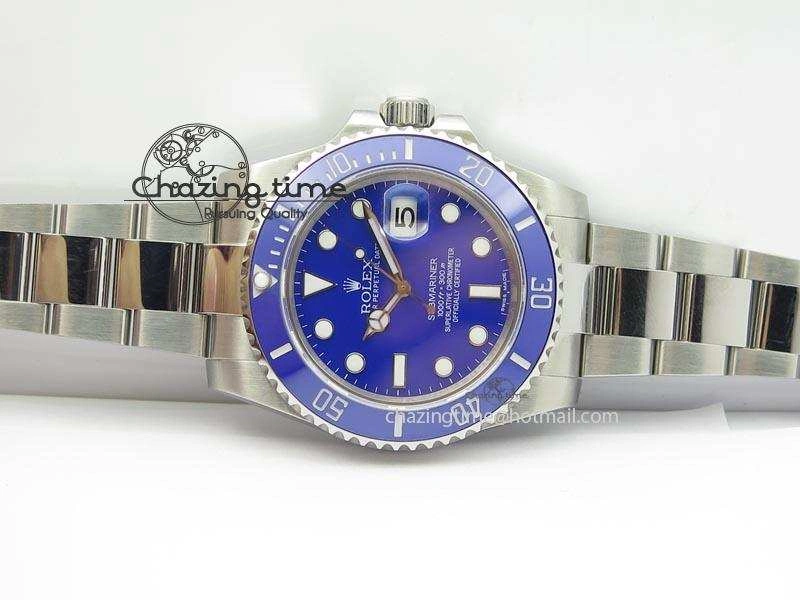 Submariner SS SS Blue Dial BP Maker Best Edition Swiss ETA2836