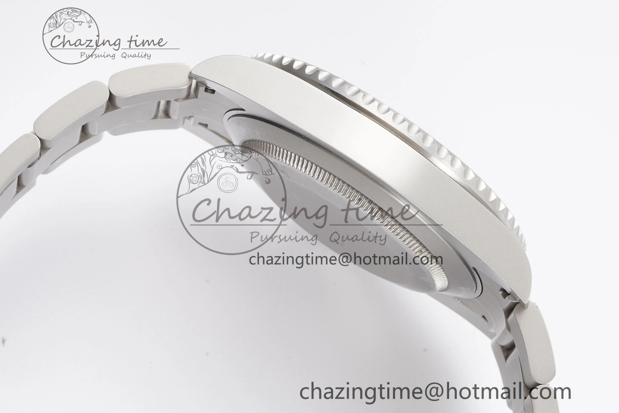 Submariner Sandblasted DIWF Best Edition Carbon Bezel Brown Dial Dial on SS Bracelet VR3135