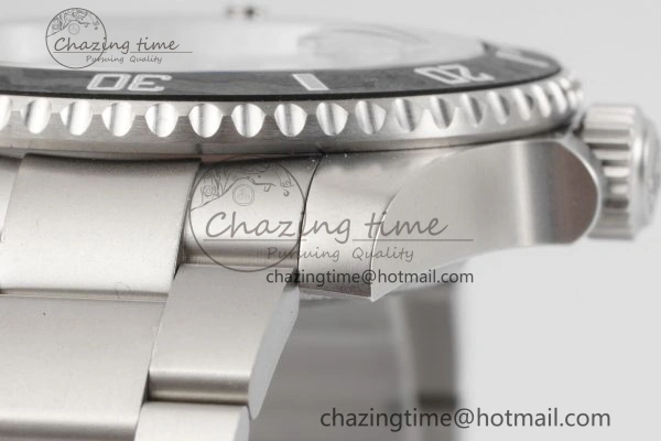 Submariner Sandblasted DIWF Best Edition Carbon Bezel Brown Dial Dial on SS Bracelet VR3135