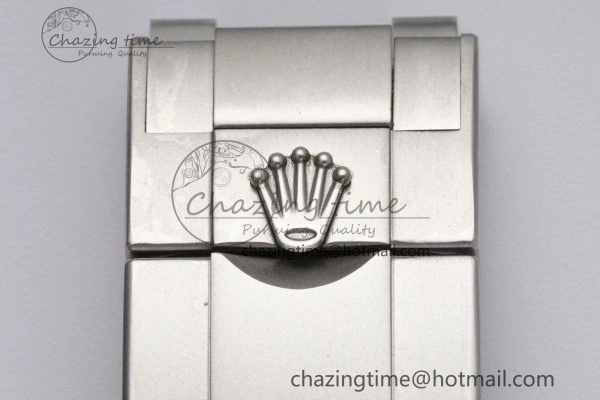 Submariner Sandblasted DIWF Best Edition White Bezel Gray Dial Dial on SS Bracelet VR3135