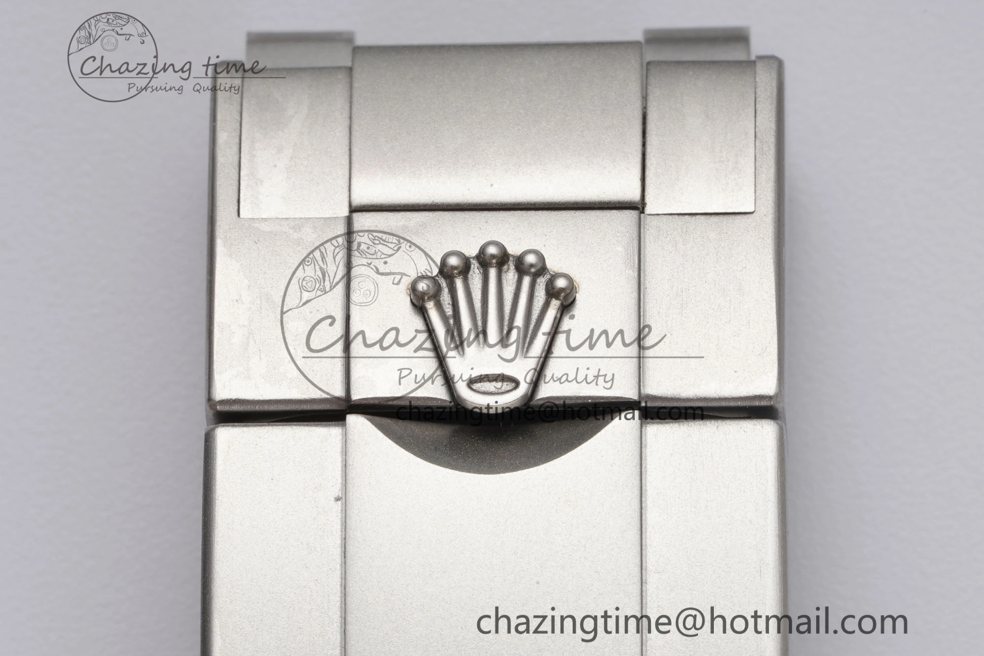 Submariner Sandblasted DIWF Best Edition White Bezel Gray Dial Dial on SS Bracelet VR3135