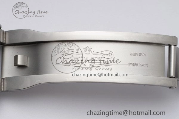 Submariner Sandblasted DIWF Best Edition White Bezel Gray Dial Dial on SS Bracelet VR3135
