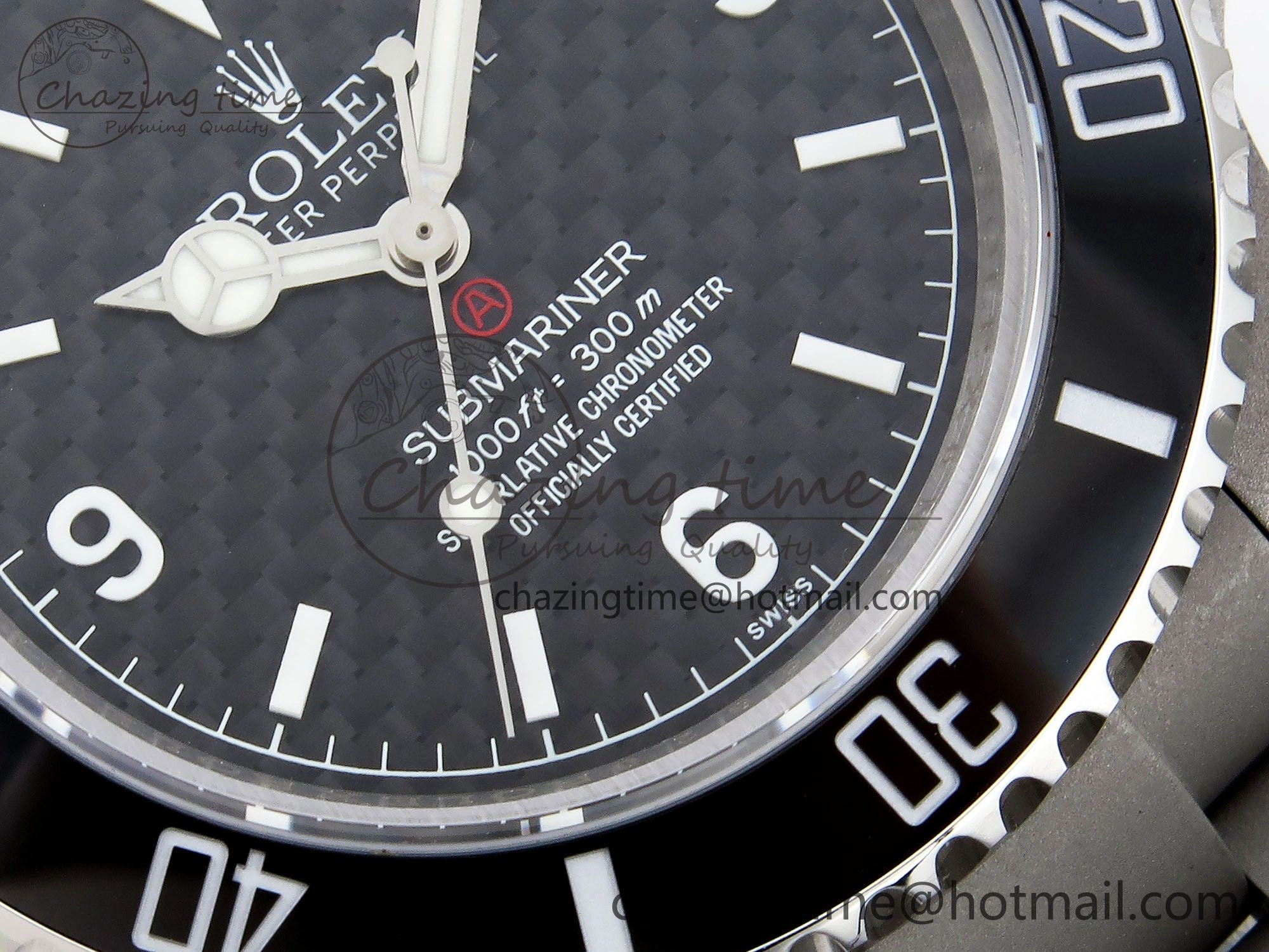 Submariner Sandblasted JDF Best Edition Black Ceramic Bezel Carbon Dial Dial on SS Bracelet SA3130