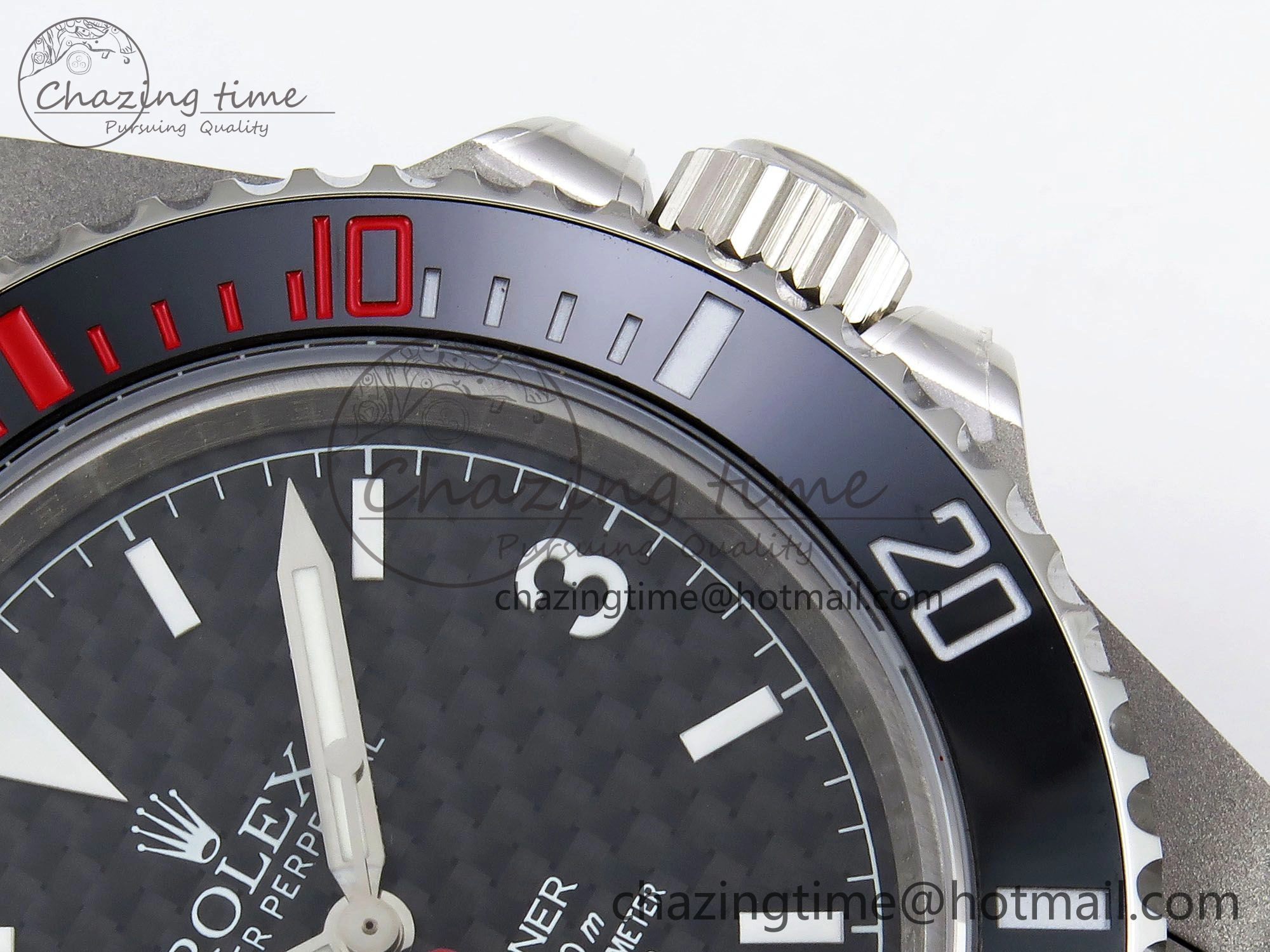 Submariner Sandblasted JDF Best Edition Black Ceramic Bezel Carbon Dial Dial on SS Bracelet SA3130