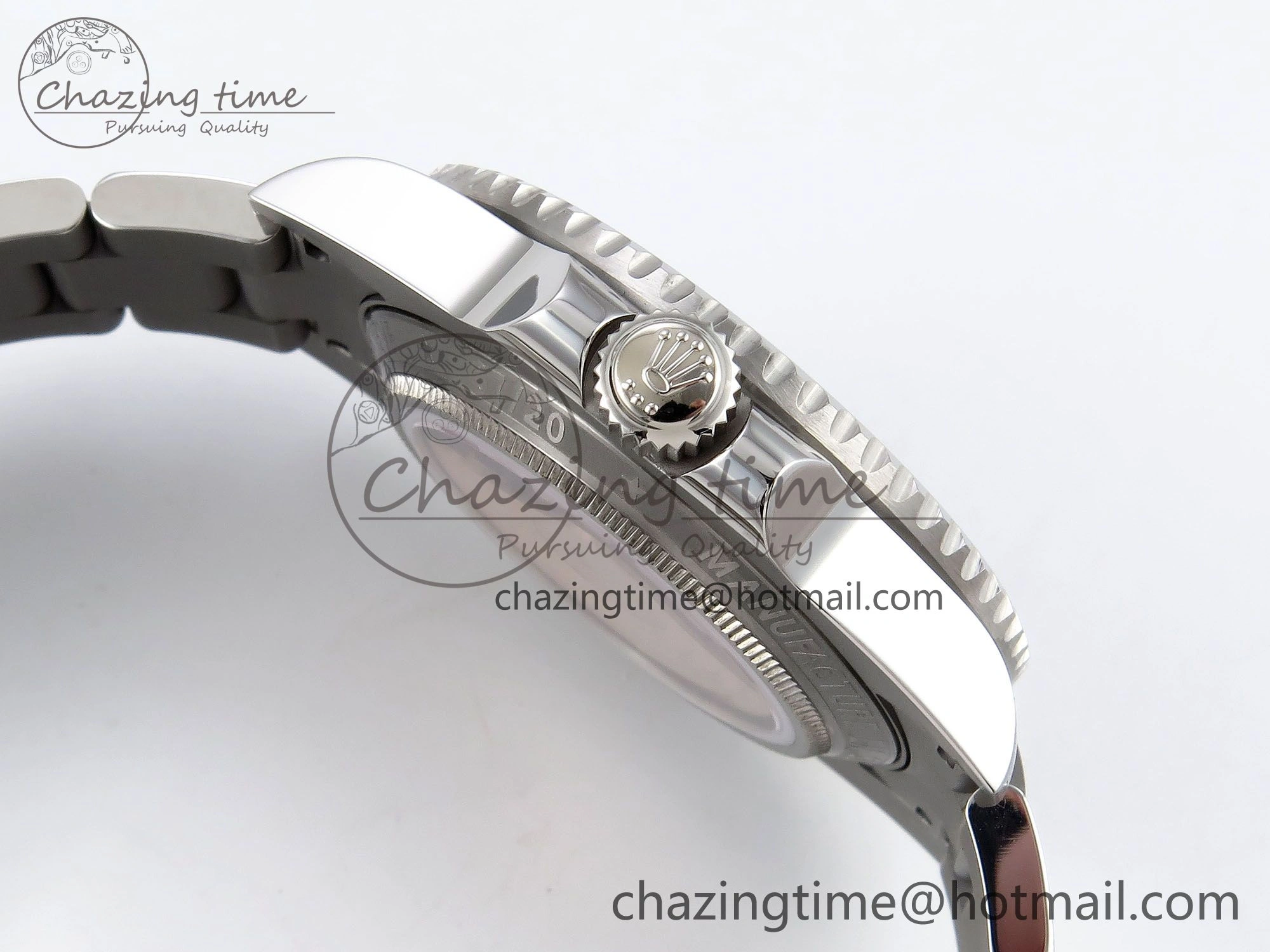 Submariner Sandblasted JDF Best Edition Blue Ceramic Bezel Blue Dial Dial on SS Bracelet SA3130