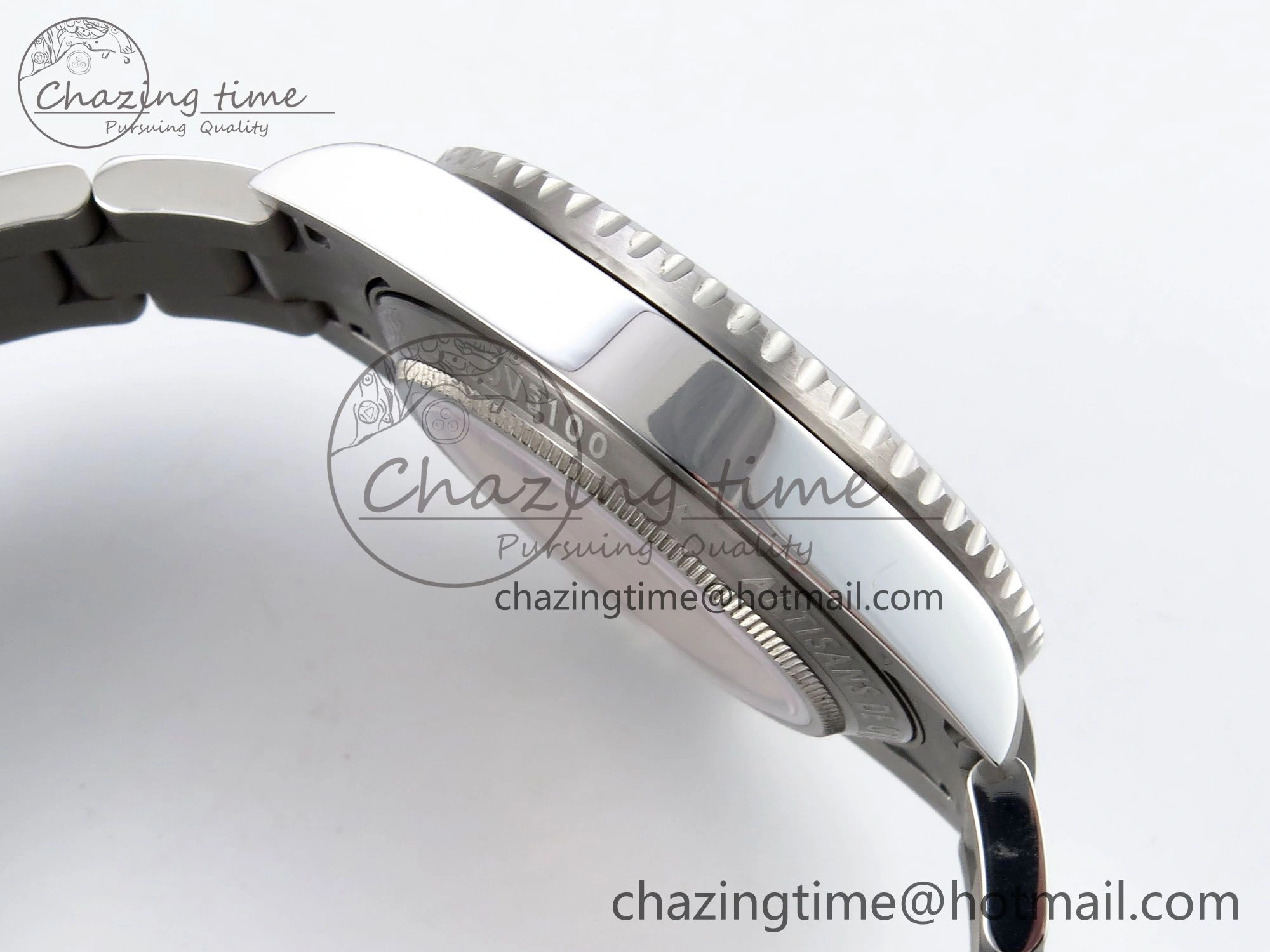 Submariner Sandblasted JDF Best Edition Blue Ceramic Bezel Blue Dial Dial on SS Bracelet SA3130