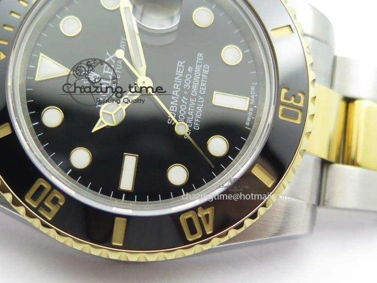 Submariner TT Black Dial BP Maker Best Edition Swiss ETA2836