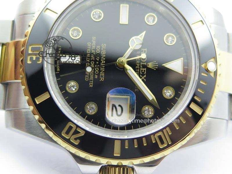 Submariner TT Black Diamond Dial BP Maker Best Edition Swiss ETA2836