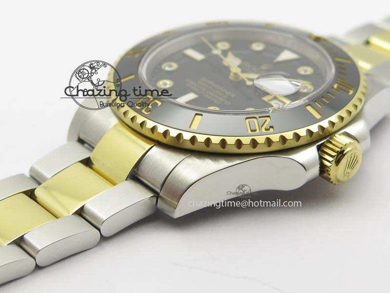 Submariner TT Black Diamond Dial BP Maker Best Edition Swiss ETA2836