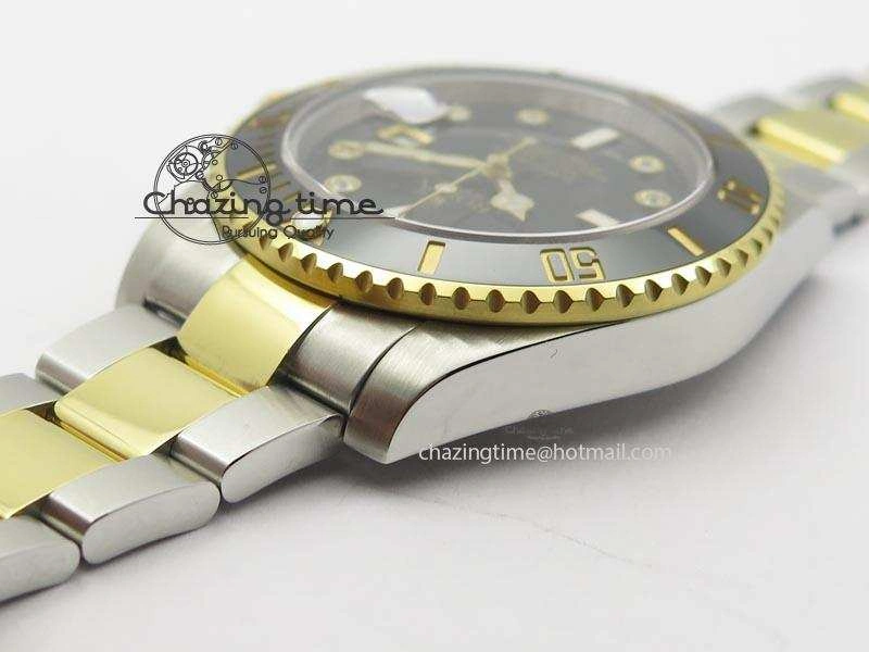 Submariner TT Black Diamond Dial BP Maker Best Edition Swiss ETA2836