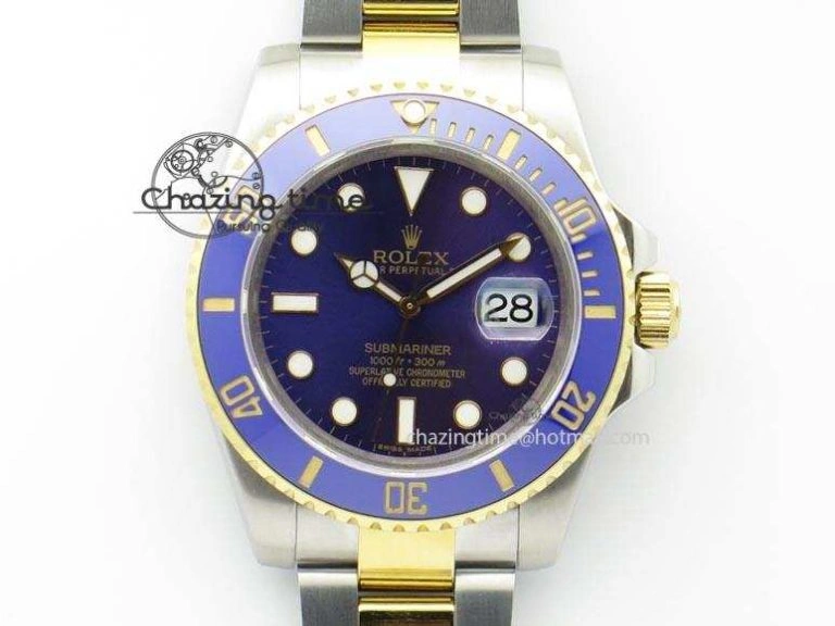 Submariner TT Blue Dial BP Maker Best Edition Swiss ETA2836
