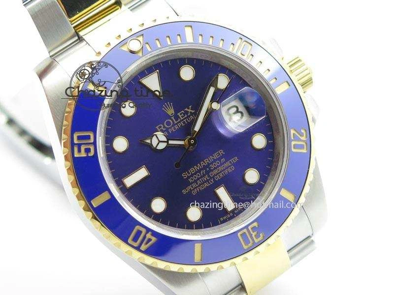 Submariner TT Blue Dial BP Maker Best Edition Swiss ETA2836