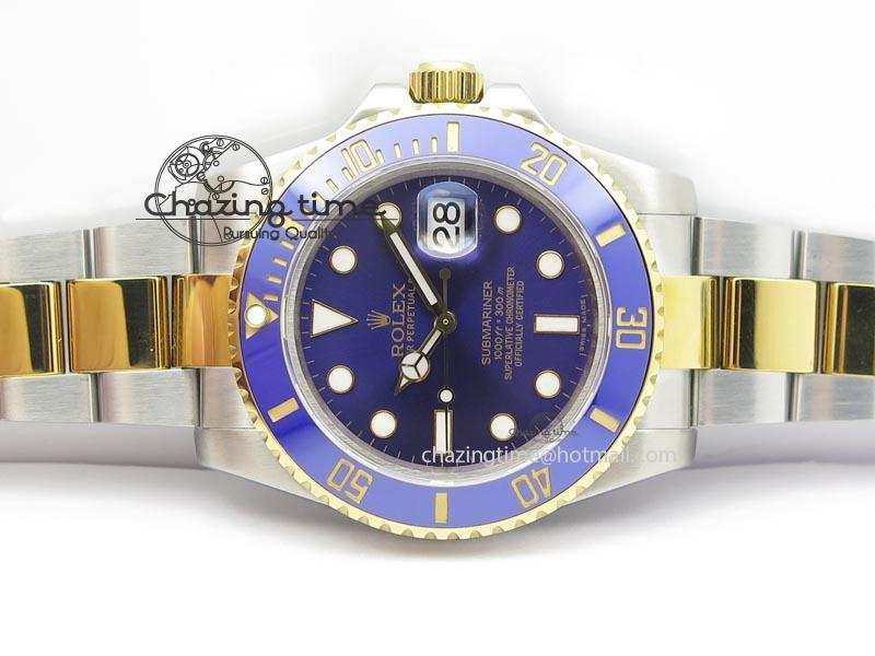 Submariner TT Blue Dial BP Maker Best Edition Swiss ETA2836