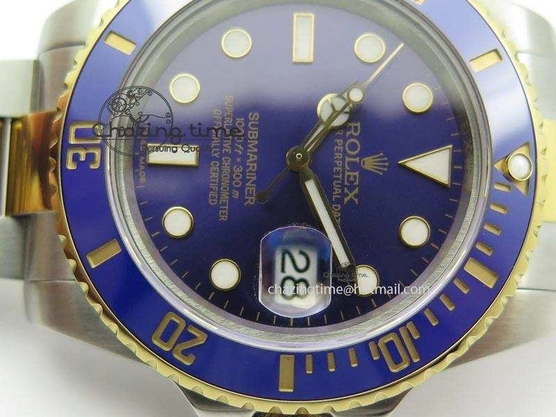 Submariner TT Blue Dial BP Maker Best Edition Swiss ETA2836