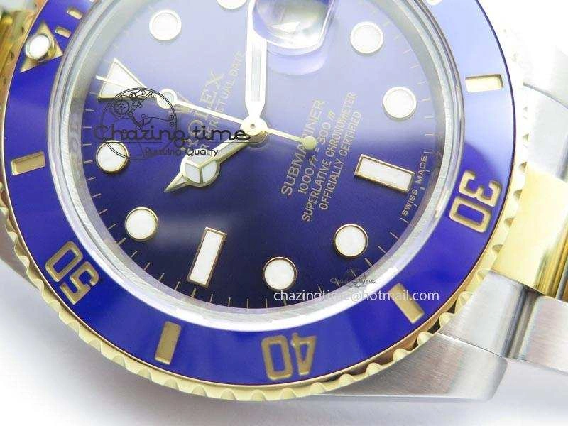 Submariner TT Blue Dial BP Maker Best Edition Swiss ETA2836