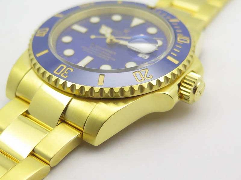 Submariner TW Best Edition 116618LB Blue Full YG Wrapped A2836