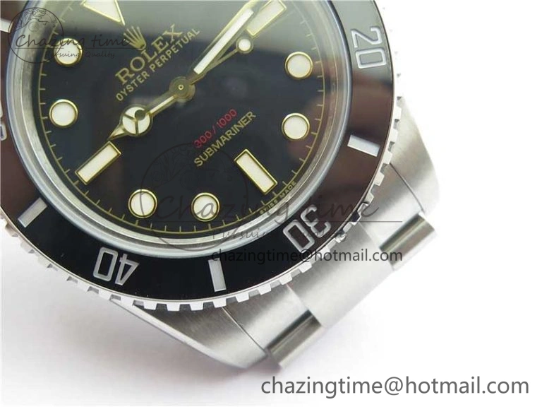 Submariner customized by Tempus Machina GMF Best Edition on SS Bracelet A2824