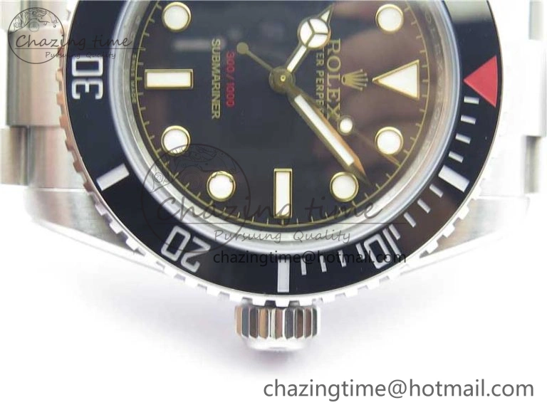 Submariner customized by Tempus Machina GMF Best Edition on SS Bracelet A2824