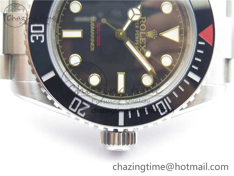 Submariner customized by Tempus Machina GMF Best Edition on SS Bracelet A2824