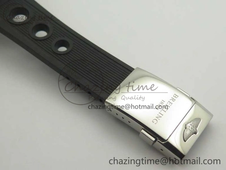 Super Ocean Heritage 46mm SS Black Bezel White Dial on SS Mesh Bracelet A2824
