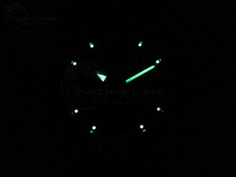 Super Ocean Heritage 46mm SS RG Bezel Black Dial on SS Mesh Bracelet A2824