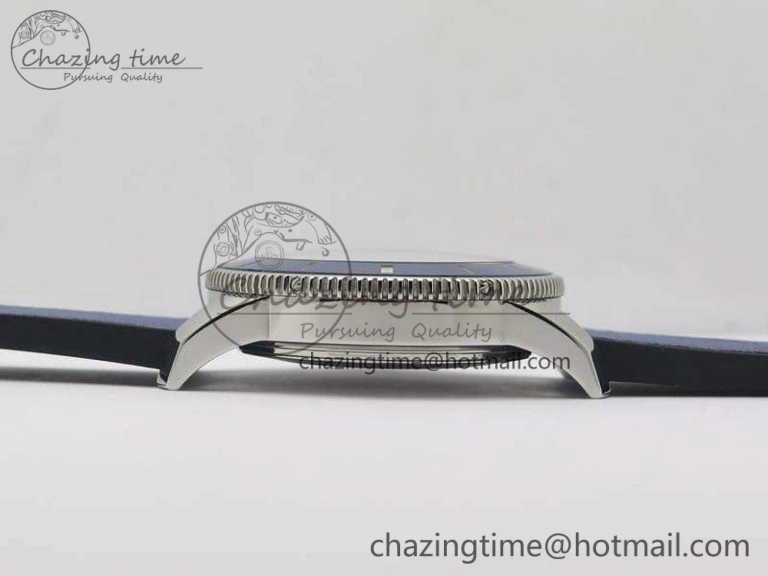 Super Ocean Heritage Blue Ceramic Bezel SS Blue Dial On Blue Gummy Strap A2824