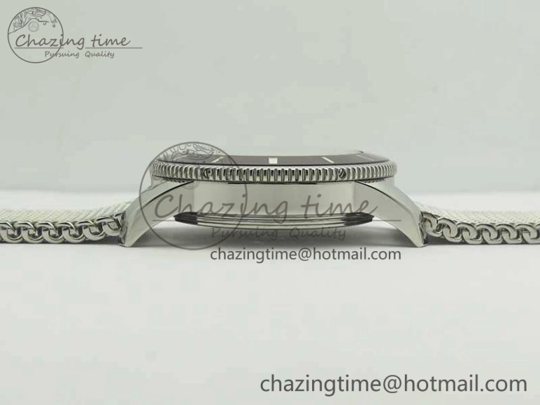 Super Ocean Heritage Brown Ceramic Bezel SS Brown Dial On SS Bracelet A2824