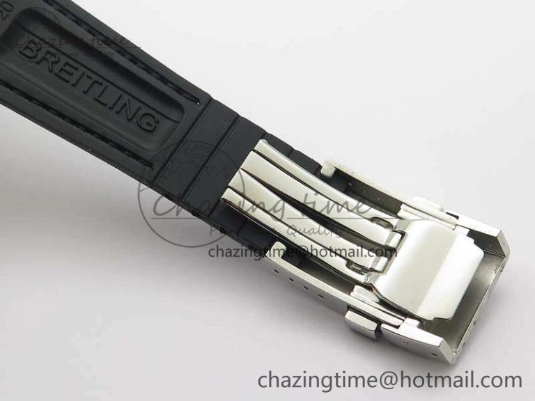 Super Ocean Heritage Brown Ceramic Bezel SS Gray Dial On Brown Gummy Strap A2824