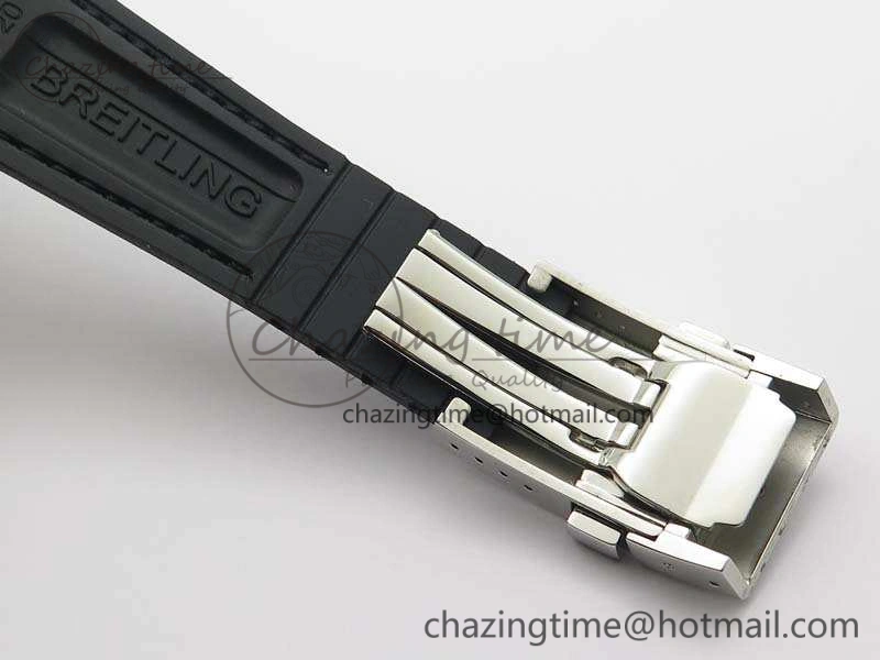 Super Ocean Heritage Brown Ceramic Bezel SS Gray Dial On Brown Gummy Strap A2824