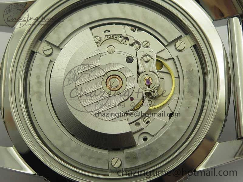Super Ocean Heritage Brown Ceramic Bezel SS Gray Dial On SS Bracelet A2824