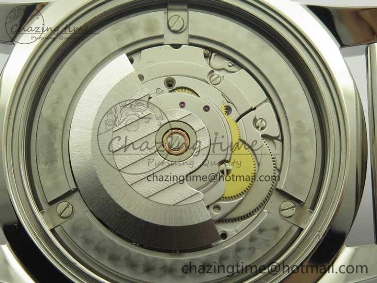 Super Ocean Heritage Brown Ceramic Bezel SS Gray Dial On SS Bracelet A2824