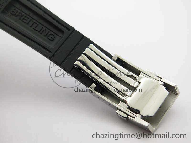 SuperOcean 1884 Heritage SS Black Dial On Leather Strap A7750