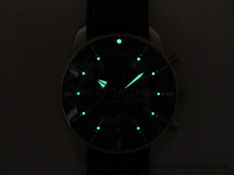 SuperOcean 1884 Heritage SS Blue Dial On Bracelet A7750
