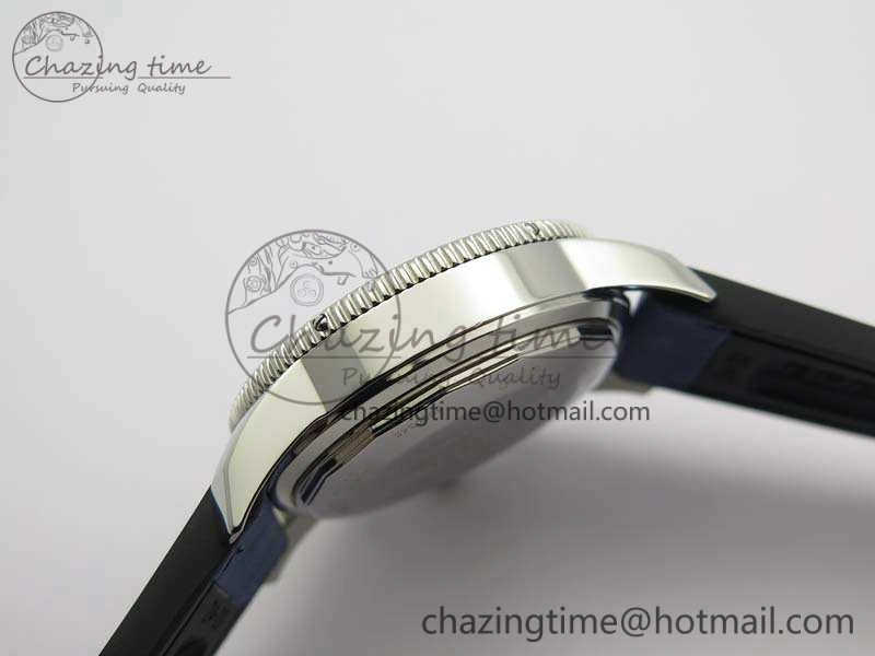 SuperOcean 1884 Heritage SS Blue Dial On Leather Strap A7750