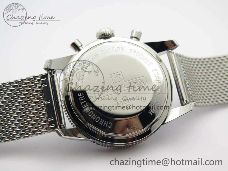 SuperOcean 1884 Heritage SS Brown Dial On Bracelet A7750