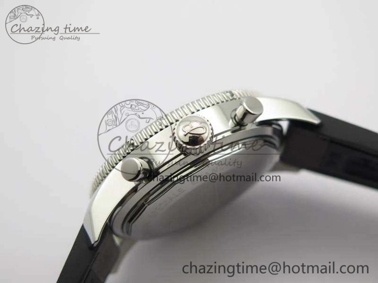 SuperOcean 1884 Heritage SS Brown Dial On Leather Strap A7750